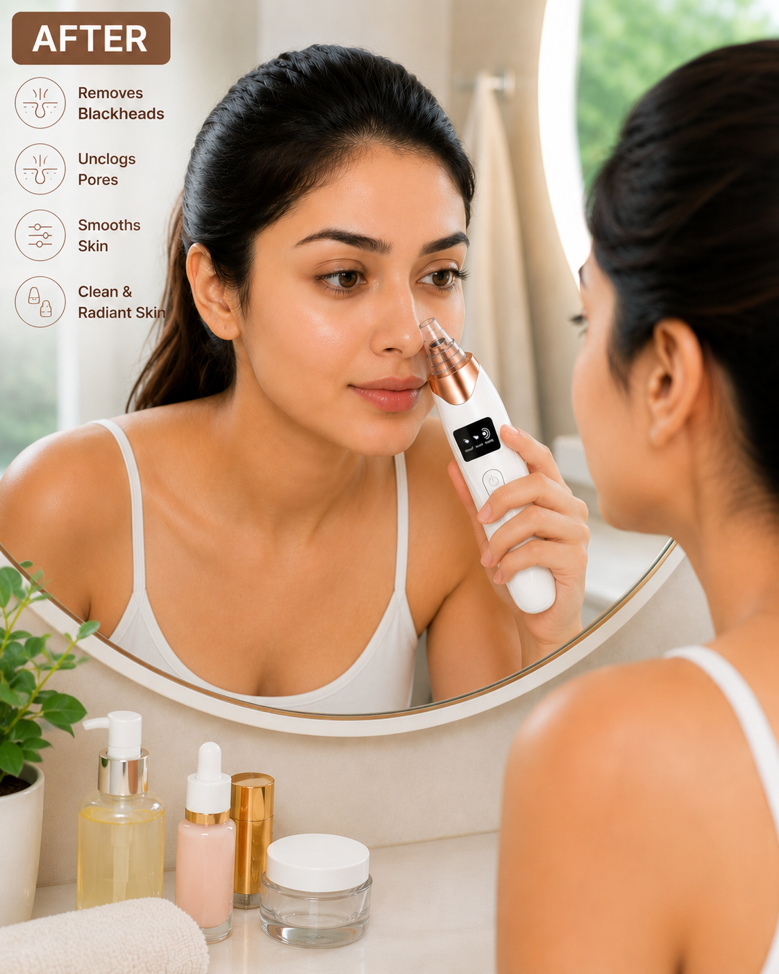 Mivora I Electric Blackhead Remover for Deep Cleansing