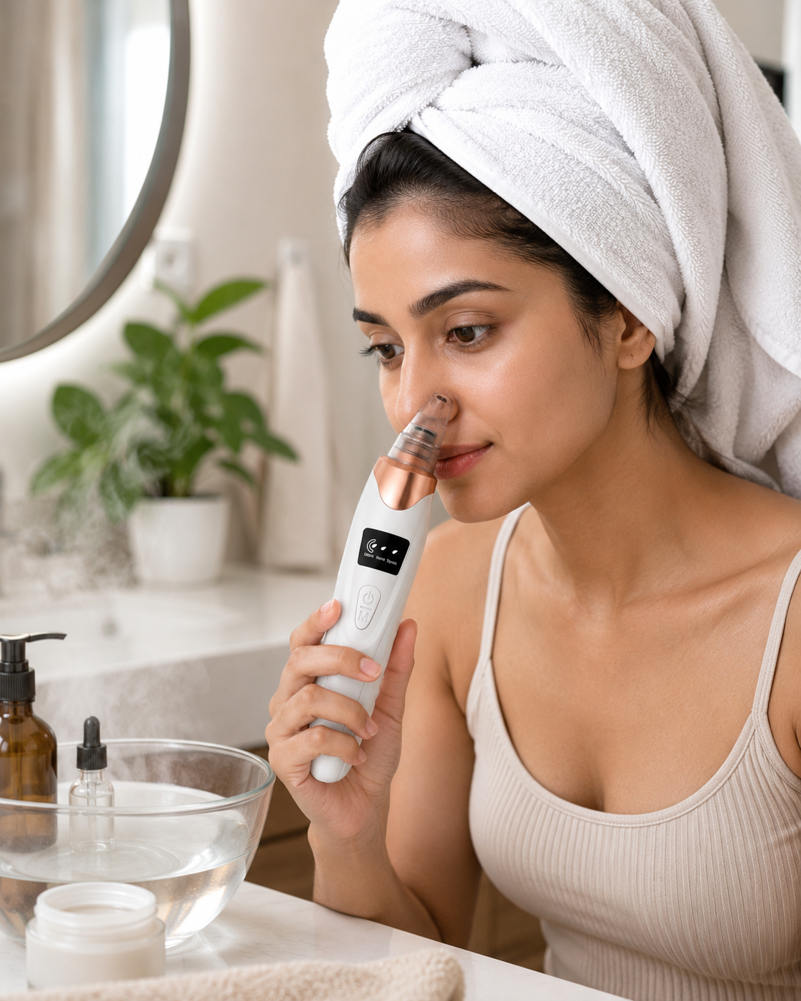 Mivora I Electric Blackhead Remover for Deep Cleansing