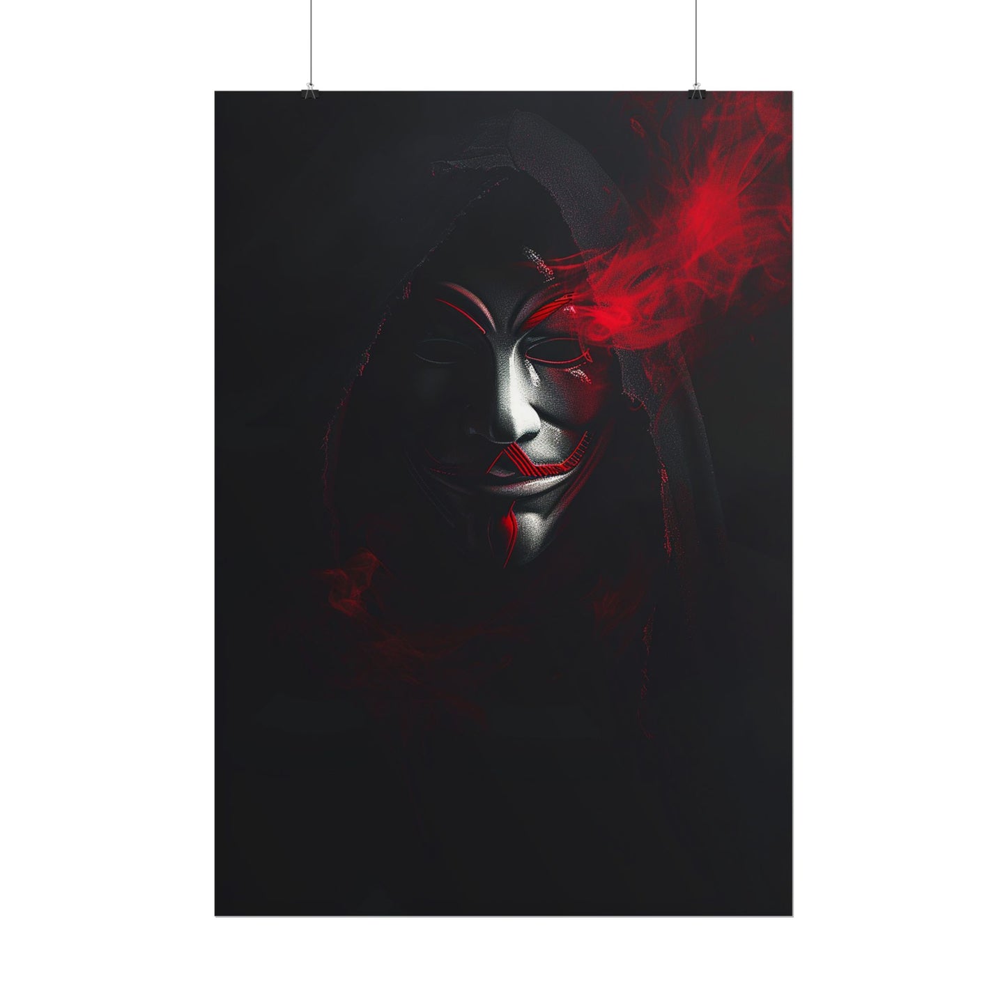 Shrouded Intentions Rolled Poster