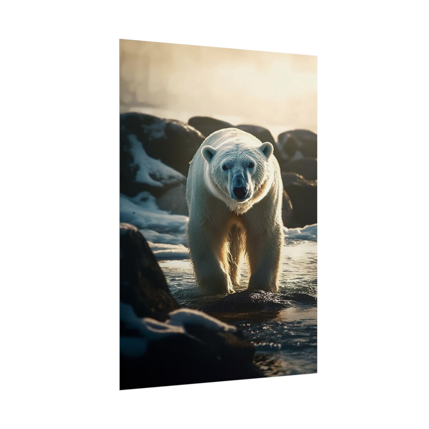 Arctic Power Rolled Poster