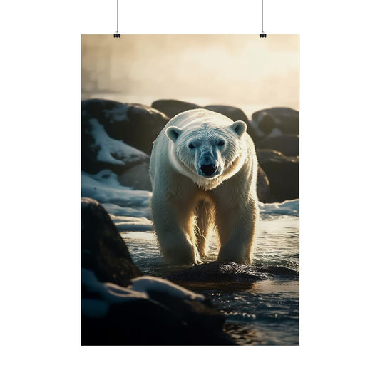 Arctic Power Rolled Poster