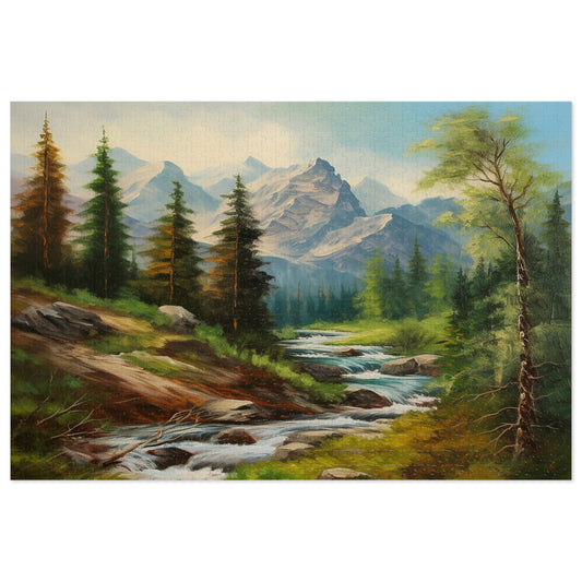 Valley of Calm Jigsaw Puzzle (500 & 1000 Pieces)