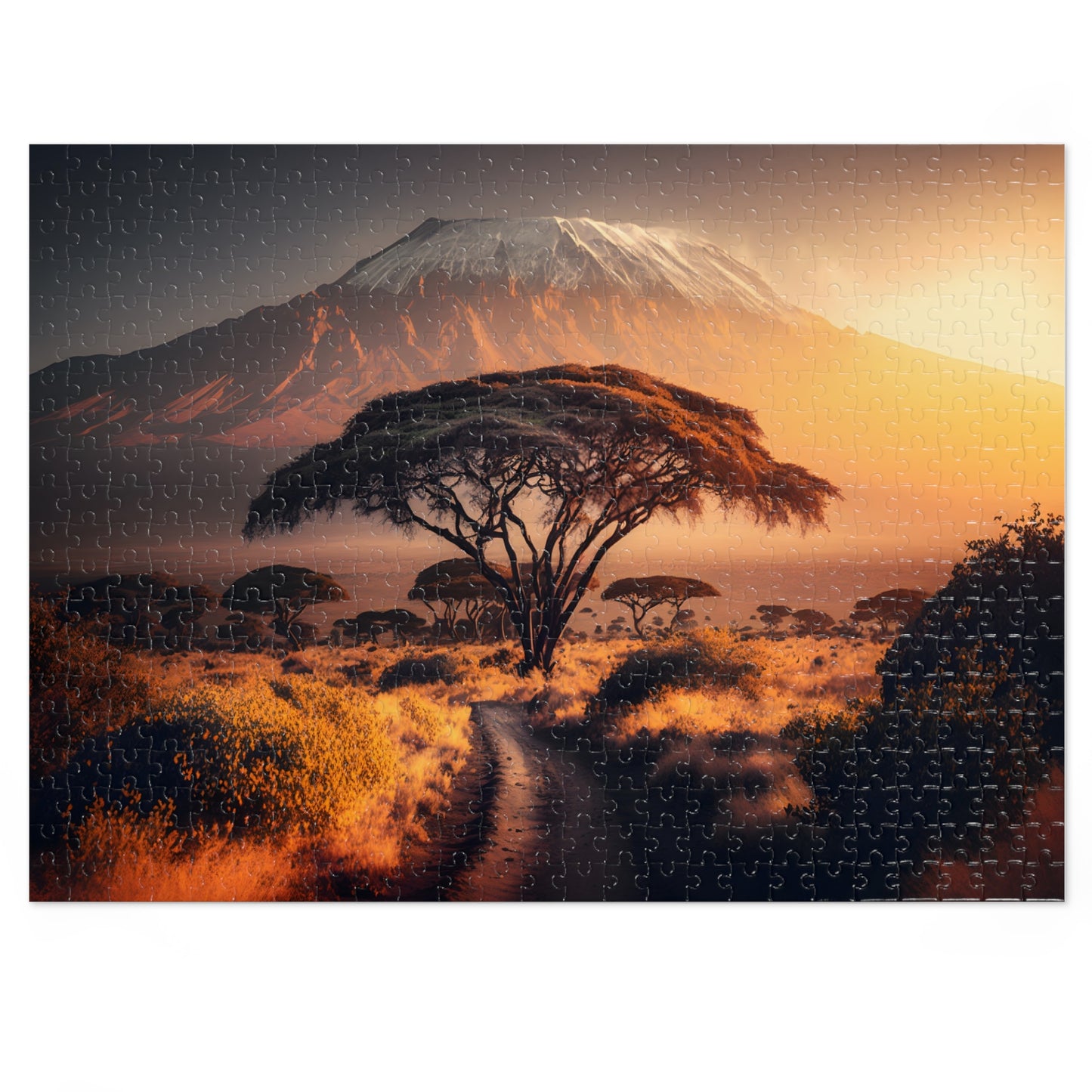 Savanna Silence Jigsaw Puzzle (500 & 1000 Pieces)