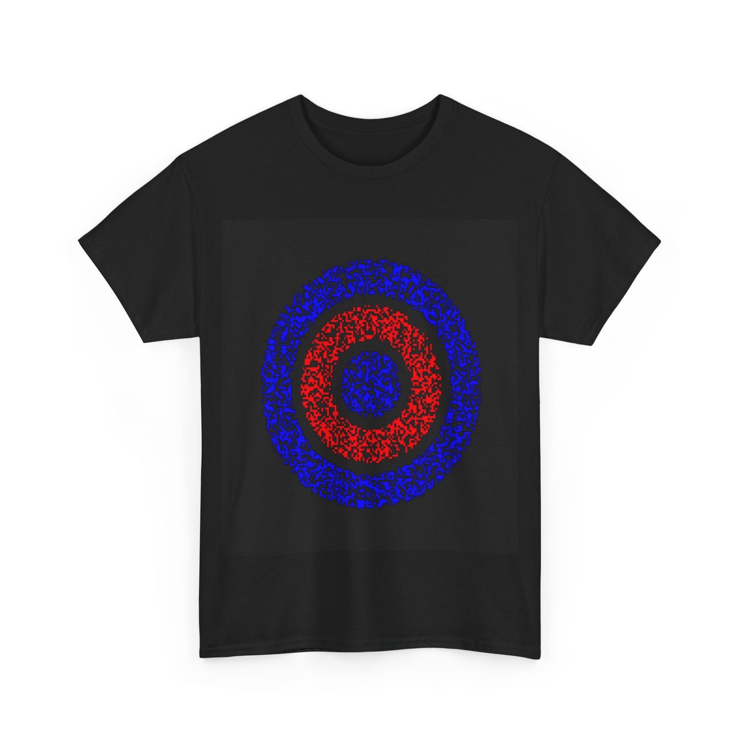 Digital Ripples Illusion Shirt