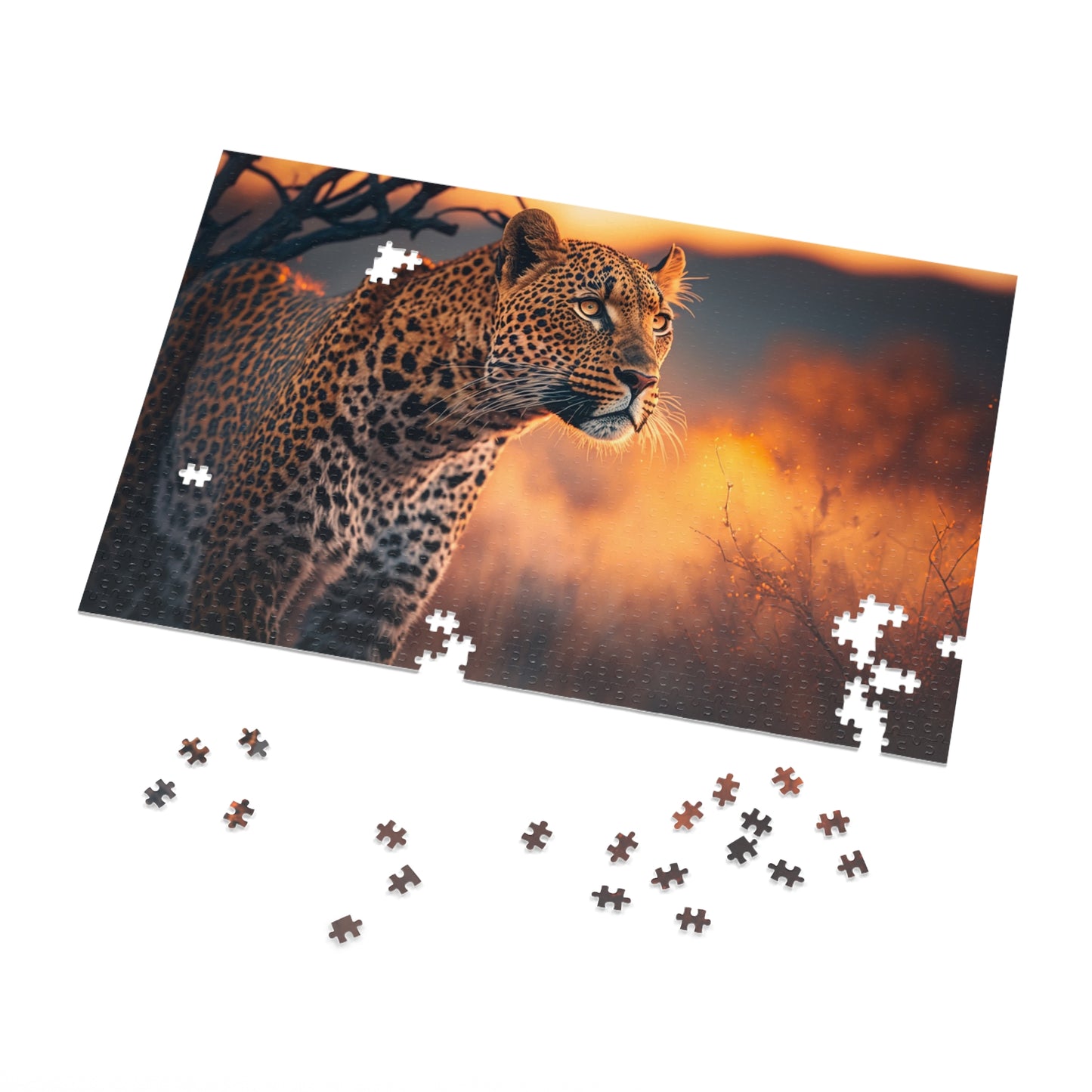 Golden Gaze Jigsaw Puzzle (500 & 1000 Pieces)