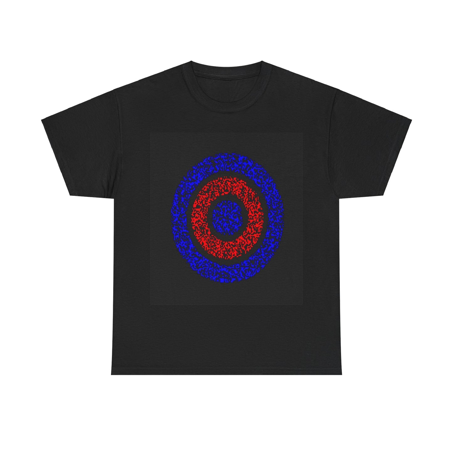 Digital Ripples Illusion Shirt