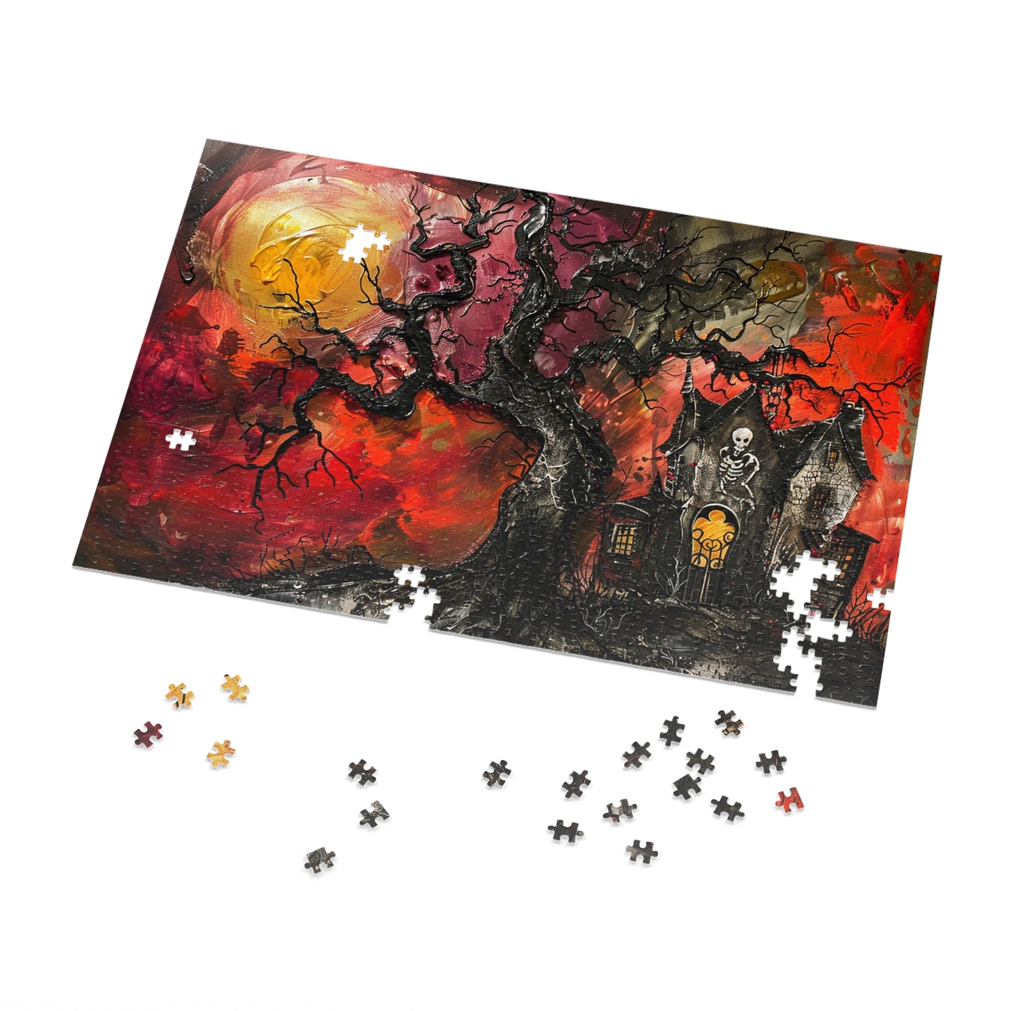 Haunted Hollow Jigsaw Puzzle (500 & 1000 Pieces)